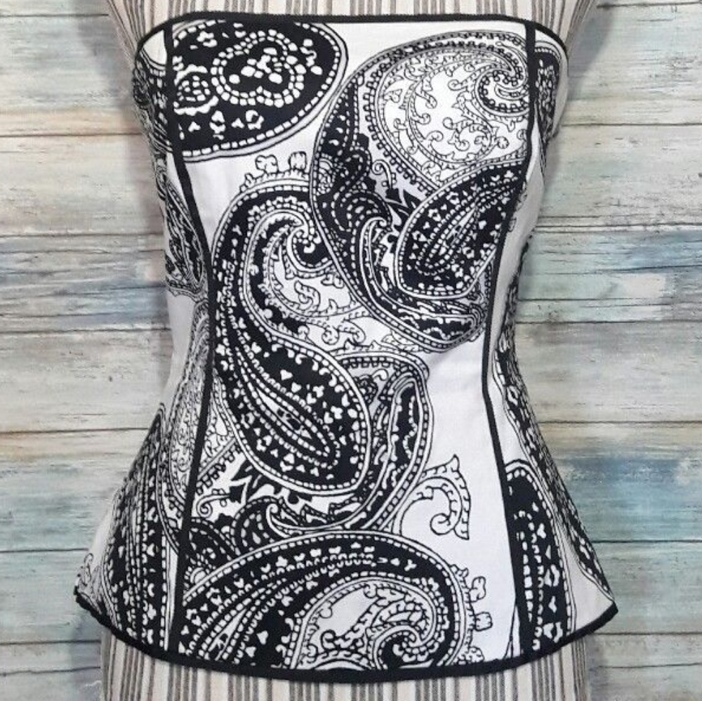 Paisley tube top